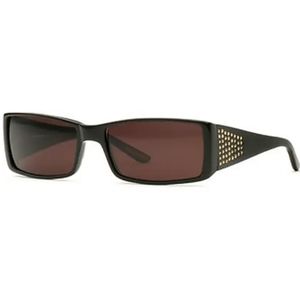 Hummer Womans Sunglasses H313 in Black Topaz with Brown Lenses‎